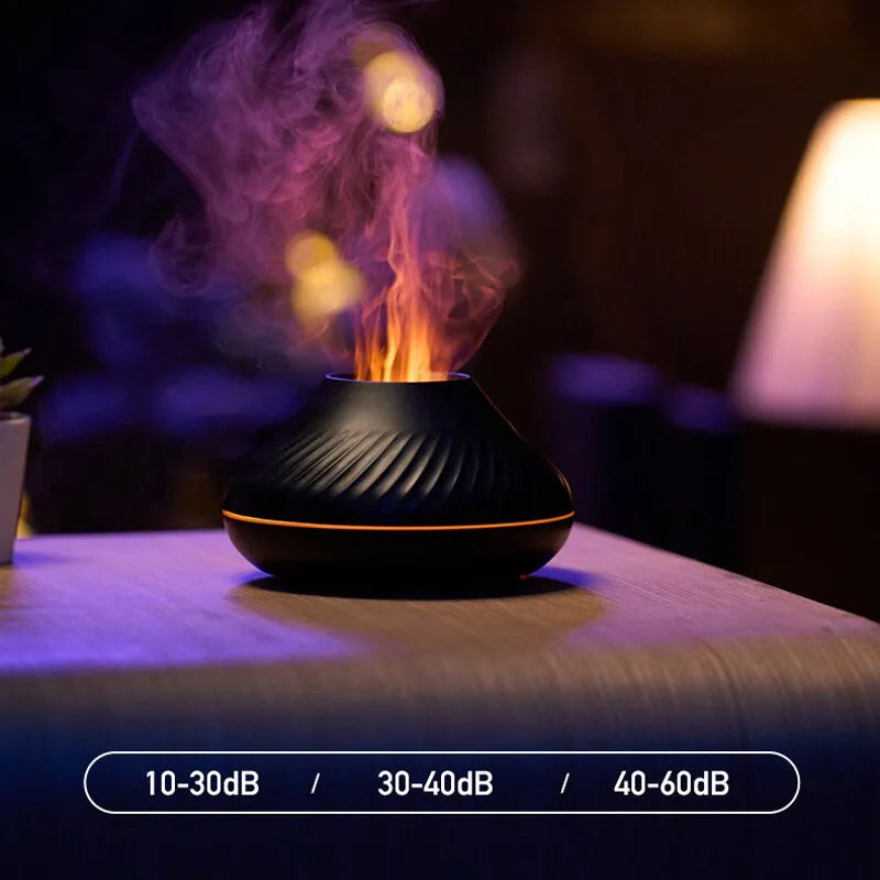 Relaxed™  Aromatherapy Humidifier With Flame Effect