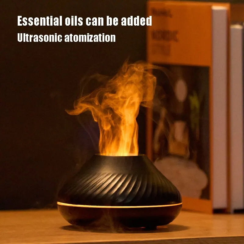 Relaxed™  Aromatherapy Humidifier With Flame Effect