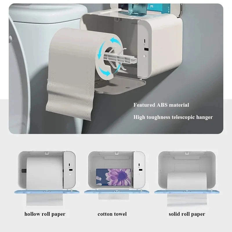 BathTech™  Automatic Sensor Toilet Paper Holder