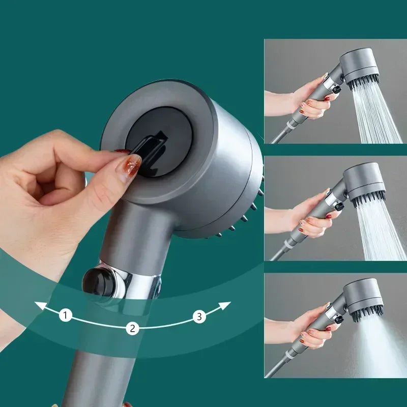 SmartHead™  3 Modes Shower Head With High Pressure