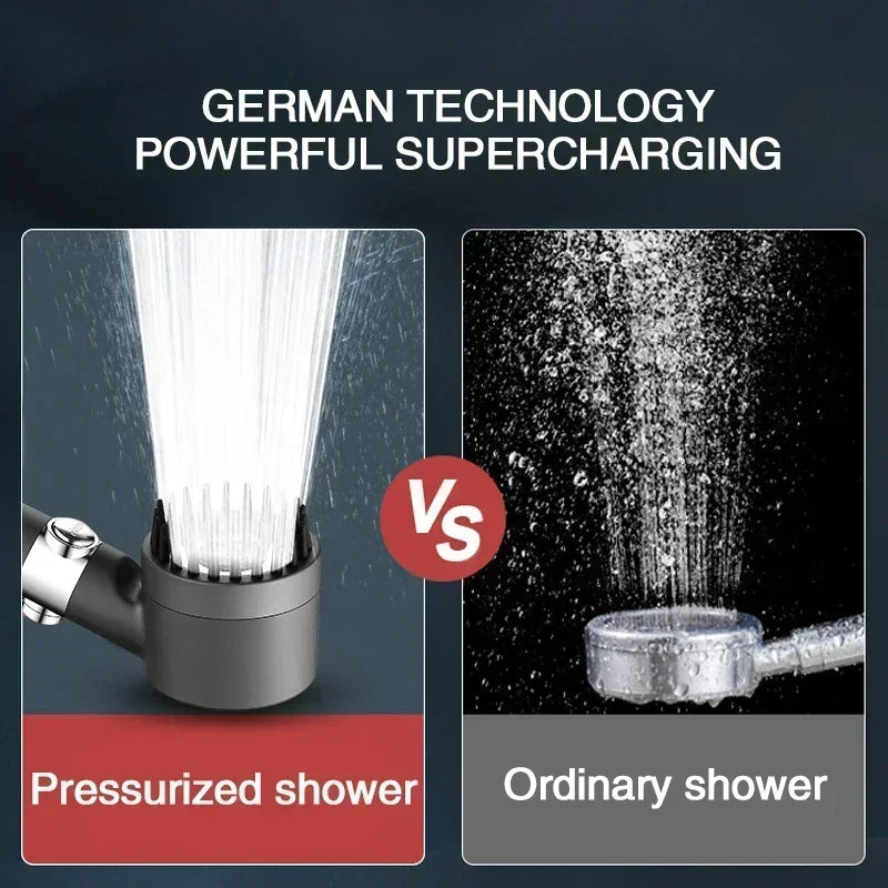 SmartHead™  3 Modes Shower Head With High Pressure