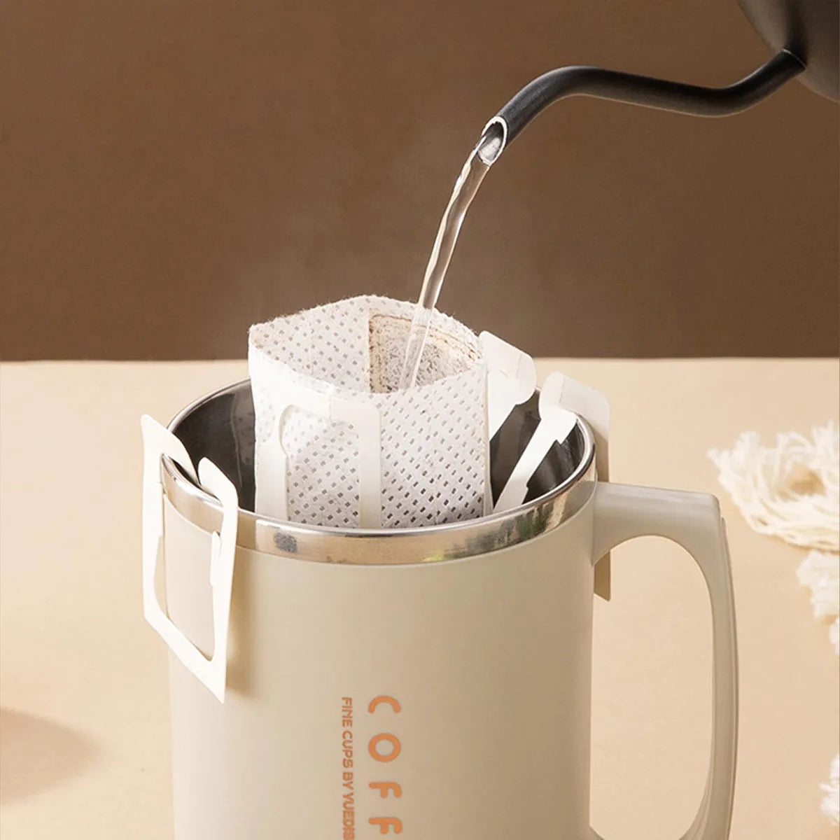 HappyMug™     Stainless Steel Thermal Mug With Straw