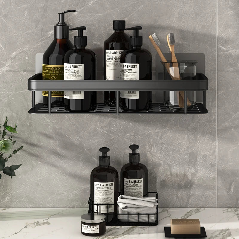 BathEssentials™  Bathroom Shelf Storage Organizer