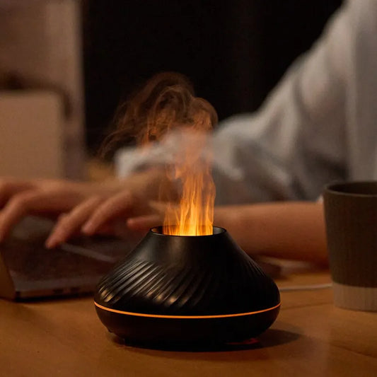 Relaxed™  Aromatherapy Humidifier With Flame Effect